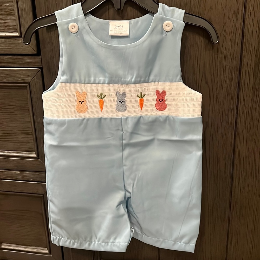 Baby boy embroidered jumper, NWOT, 3-6mo